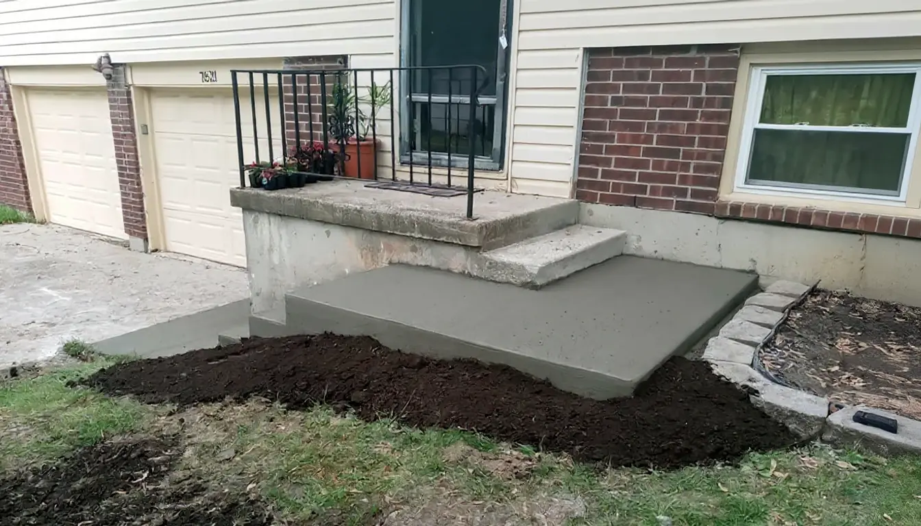 Concrete spalling repair and resurfacing in Kansas City