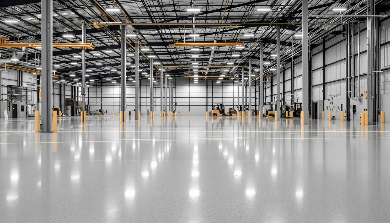 Warehouse concrete floor installation in the Kansas City area